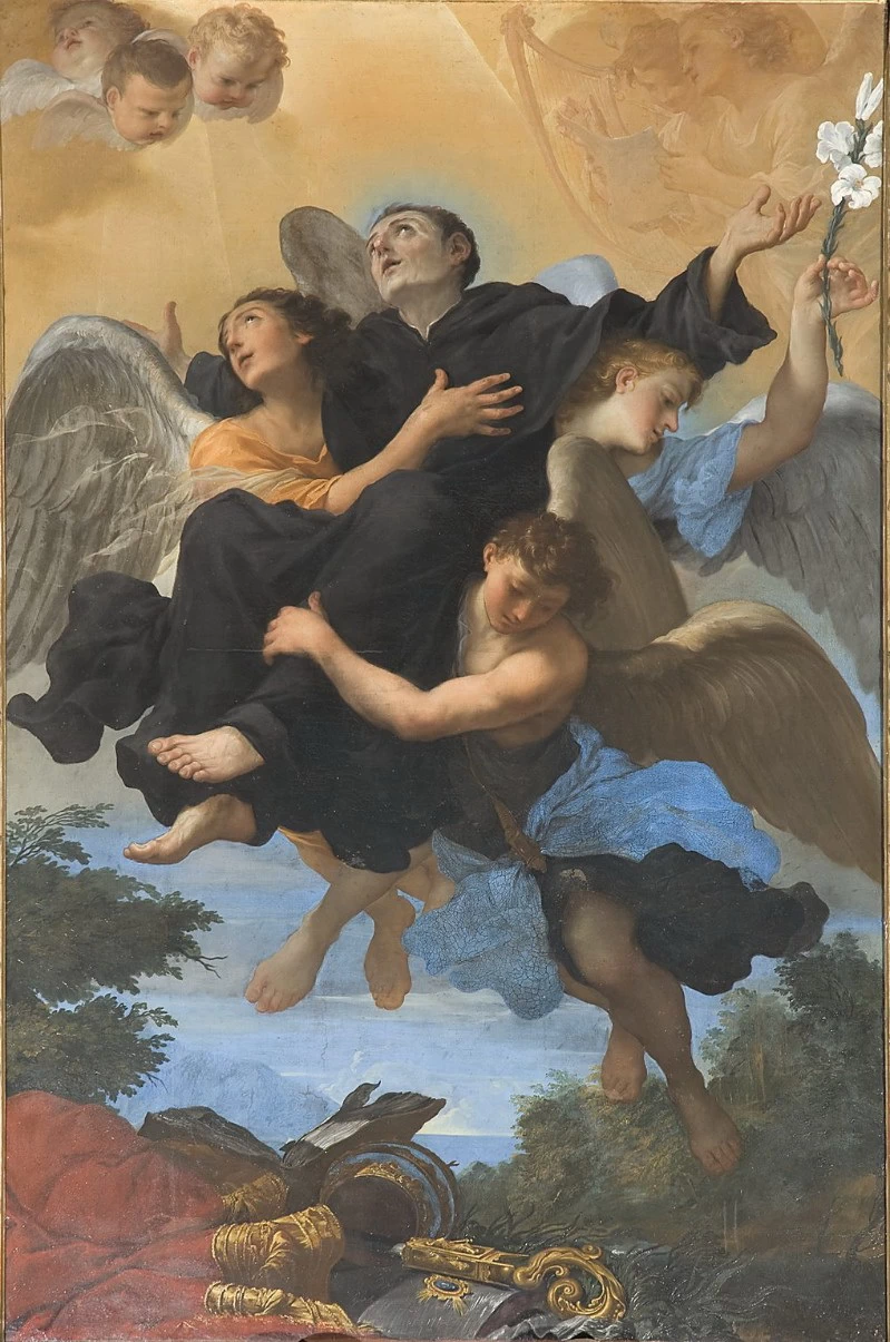 San Filippo Benizzi in gloria - Chiesa di santa Maria dei Servi, Imola, Bologna